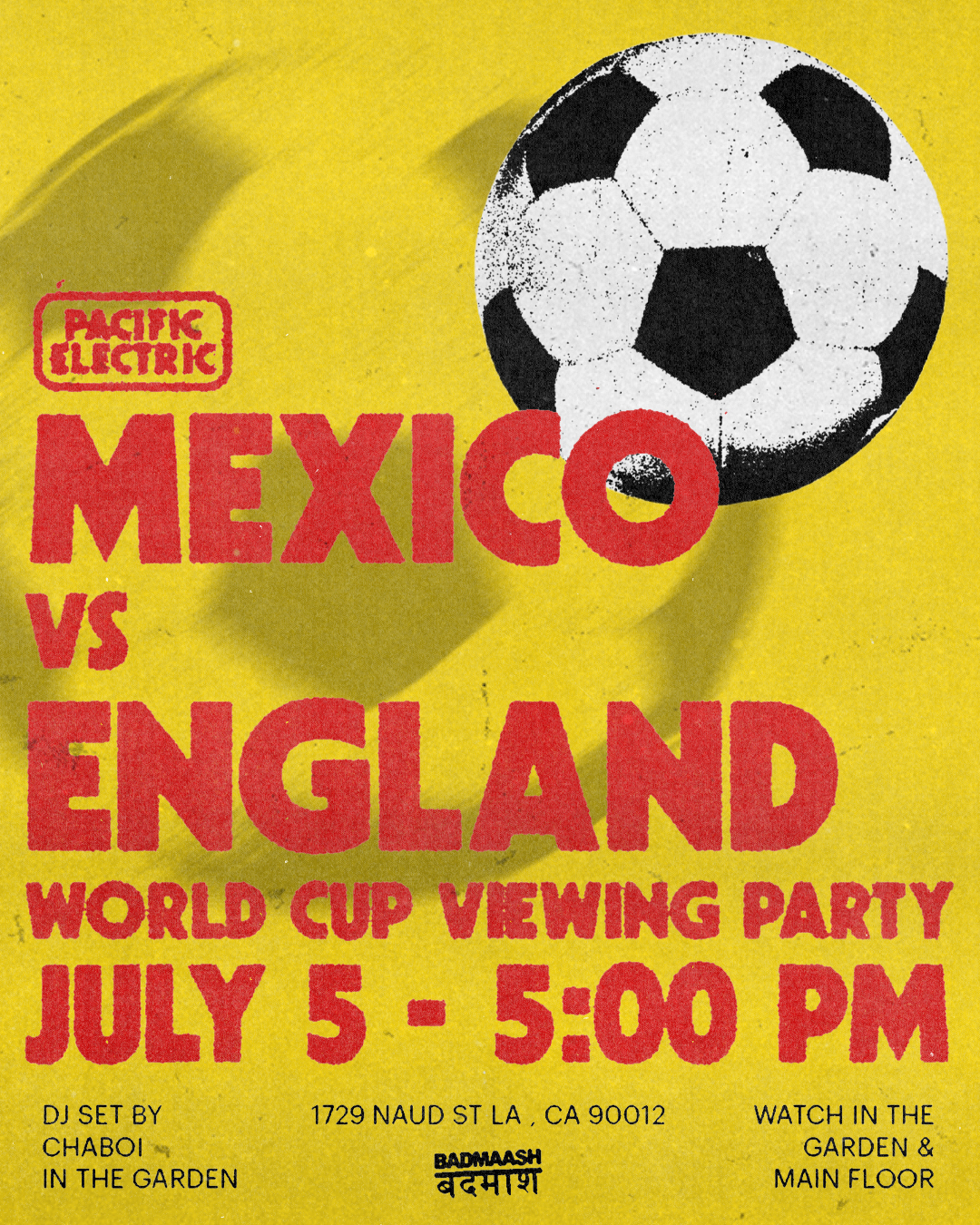 Event Image - Mexico vs. England Watch Party